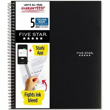 MEAD Notebook, 5 Subject, College Ruled, 8-1/2inx11in, BK MEA72081